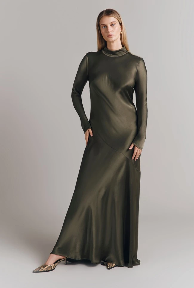 Rayna Satin Maxi Dress 3 Rayna Satin Maxi Dress