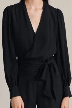 Olivia Crepe Wide Leg Jumpsuit Black 13 Olivia Crepe Wide Leg Jumpsuit Black -Ghost Fashion Store O07G002 A01 29565 650px 964px