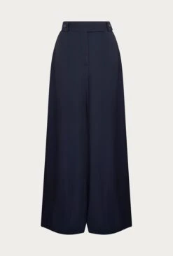 Penny Wide Leg Trousers Navy 14 Penny Wide Leg Trousers Navy -Ghost Fashion Store P06G001 K10 27397 650px 964px