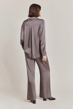 Imogen Satin Wide Leg Trouser Grey 9 Imogen Satin Wide Leg Trouser Grey -Ghost Fashion Store P06G003A B03 28534 650px 964px