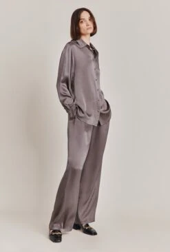 Imogen Satin Wide Leg Trouser Grey 8 Imogen Satin Wide Leg Trouser Grey -Ghost Fashion Store P06G003A B03 28537 650px 964px