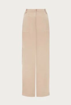 Aurora Satin Cargo Trousers Stone 10 Aurora Satin Cargo Trousers Stone -Ghost Fashion Store P06G005 N04 27252 650px 964px