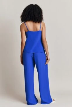Aria Blue Crepe Trouser Rich Blue 8 Aria Blue Crepe Trouser Rich Blue -Ghost Fashion Store P06G008 K81 28003 650px 964px