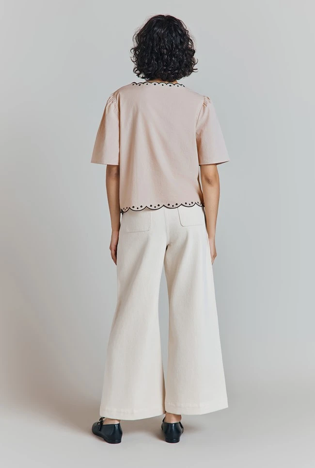 Astra Denim Cropped Wide Leg Jeans 6 Astra Denim Cropped Wide Leg Jeans - Image 4