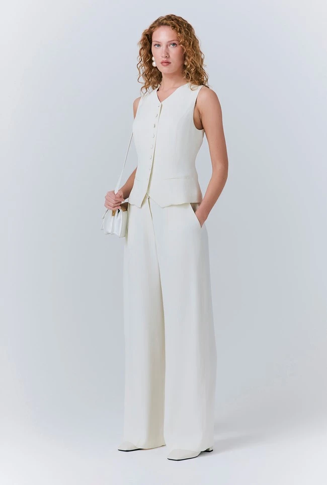 Reiko Straight Wide Leg Trousers 5 Reiko Straight Wide Leg Trousers - Image 3