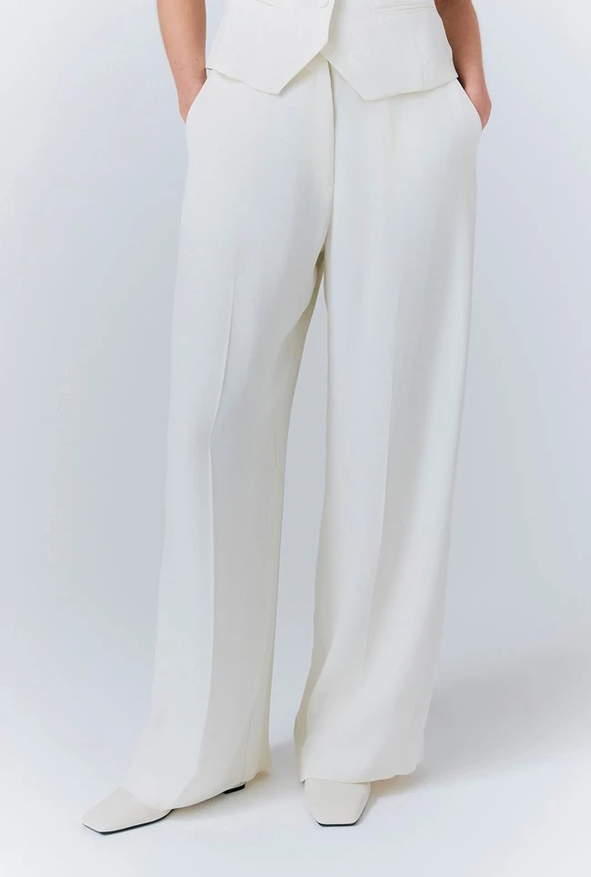 Reiko Straight Wide Leg Trousers 4 Reiko Straight Wide Leg Trousers - Image 2