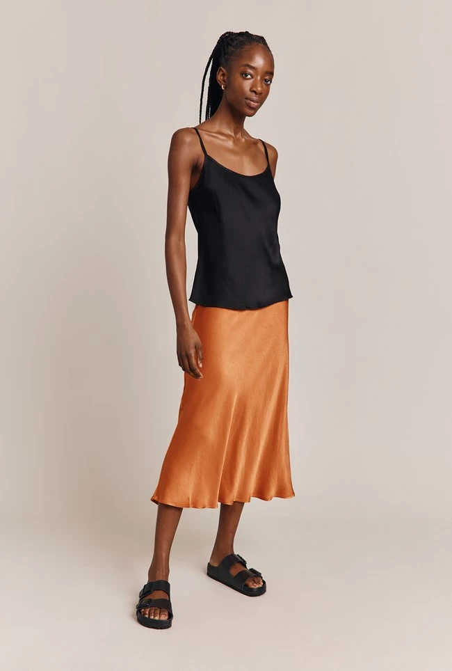 Jana Satin Cami Top Black 6 Jana Satin Cami Top Black - Image 4