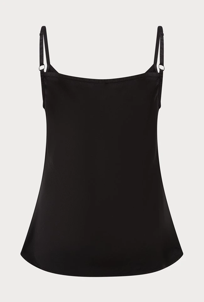 Jana Satin Cami Top Black 9 Jana Satin Cami Top Black - Image 7