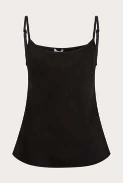 Jana Satin Cami Top Black 14 Jana Satin Cami Top Black -Ghost Fashion Store Q06G011 A01 27262 650px 964px