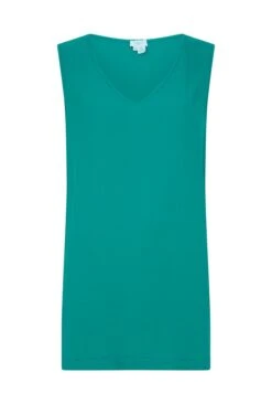 Camila Crepe Top Teal -Ghost Fashion Store Q06G013 K08 28090 650px 964px