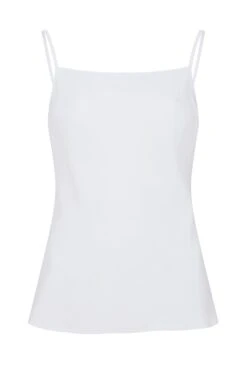 Holly Crepe Cami Top White 8 Holly Crepe Cami Top White -Ghost Fashion Store Q06G016 C01 27968 650px 964px
