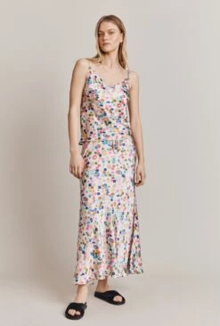 Grace Satin Cami Top Pink Umbrella Petals 11 Grace Satin Cami Top Pink Umbrella Petals -Ghost Fashion Store Q06G019 Z58 28197 650px 964px