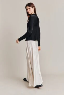 Mika Satin Turtleneck Top Black 13 Mika Satin Turtleneck Top Black -Ghost Fashion Store Q07G002 A01 28813 650px 964px