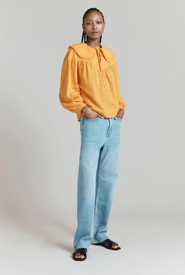 Daisy Jacquard Cotton Blouse 6 Daisy Jacquard Cotton Blouse - Image 4