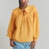 Daisy Jacquard Cotton Blouse -Ghost Fashion Store Q08G005 E04 31409 650px 964px