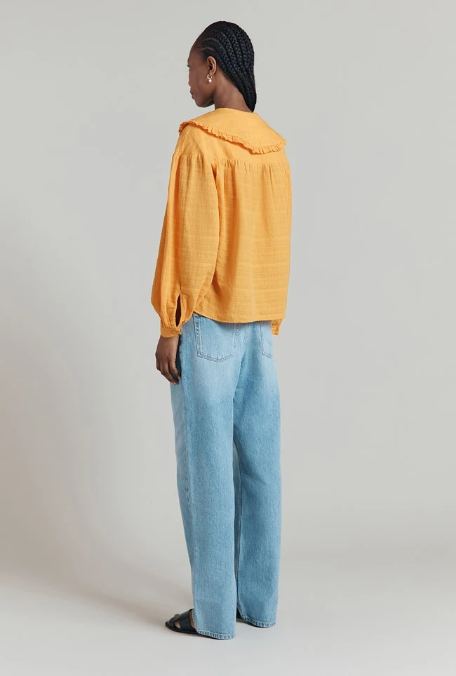 Daisy Jacquard Cotton Blouse 7 Daisy Jacquard Cotton Blouse - Image 5