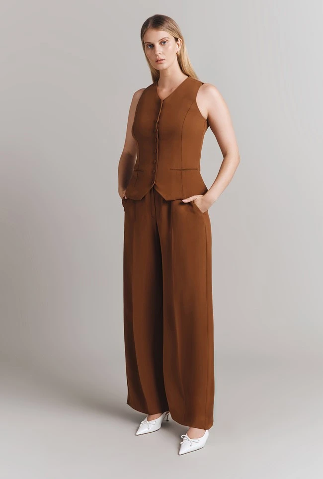 Bonnie Crepe Waistcoat 4 Bonnie Crepe Waistcoat - Image 2