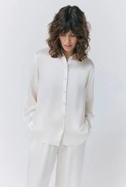 Ellie Satin Shirt 8 Ellie Satin Shirt -Ghost Fashion Store Q10G009 M12 33251 650px 964px