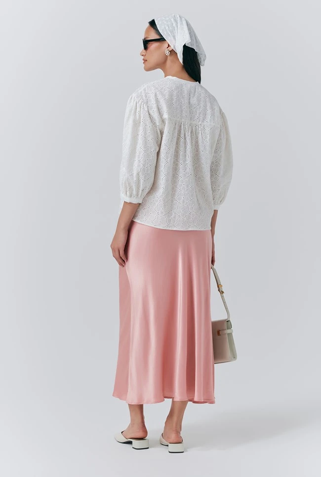 Loren Embroidered Cotton Blouse 7 Loren Embroidered Cotton Blouse - Image 5