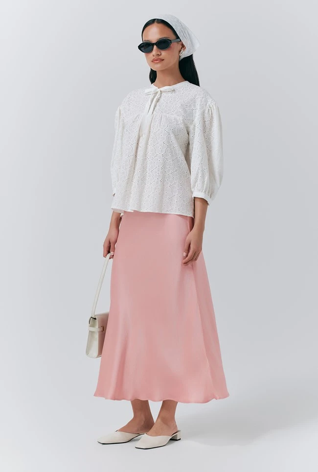 Loren Embroidered Cotton Blouse 5 Loren Embroidered Cotton Blouse - Image 3