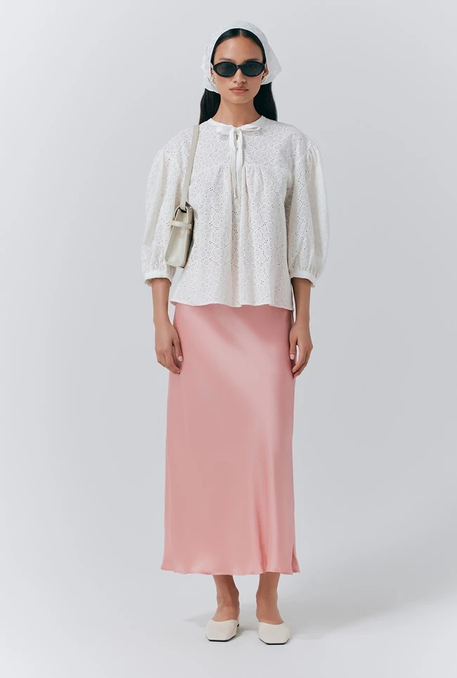 Loren Embroidered Cotton Blouse 4 Loren Embroidered Cotton Blouse - Image 2