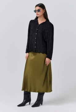 Emily Embroidery Button Through Blouse 9 Emily Embroidery Button Through Blouse -Ghost Fashion Store Q10G018 A01 33776 650px 964px