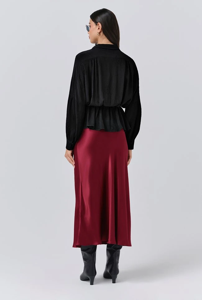 Amber Crepe Tie Neck Blouse 7 Amber Crepe Tie Neck Blouse - Image 5