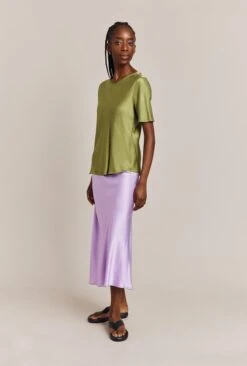 Luna Satin Slip Skirt Lilac 12 Luna Satin Slip Skirt Lilac -Ghost Fashion Store S05G002A L04 26733 650px 964px