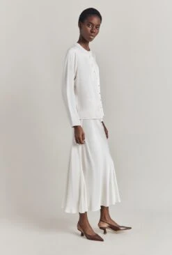 Luna Satin Slip Skirt Ivory 15 Luna Satin Slip Skirt Ivory -Ghost Fashion Store S05G002A M12 29914 650px 964px