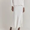 Luna Satin Slip Skirt Ivory 1 Luna Satin Slip Skirt Ivory -Ghost Fashion Store S05G002A M12 29916 650px 964px