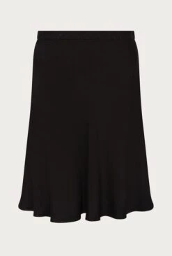 Arella Satin Slip Skirt Black -Ghost Fashion Store S06G003 A01 27139 650px 964px