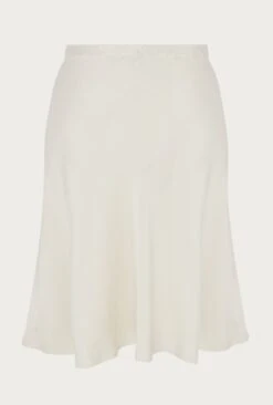 Arella Satin Slip Skirt Ivory -Ghost Fashion Store S06G003 M12 27259 650px 964px