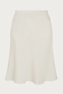 Arella Satin Slip Skirt Ivory -Ghost Fashion Store S06G003 M12 27260 650px 964px