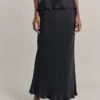 Emma Satin Midi Skirt Black 2 Emma Satin Midi Skirt Black -Ghost Fashion Store S06G004 A01 29871 650px 964px