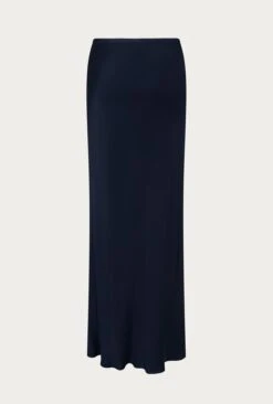 Emma Satin Midi Skirt Navy 13 Emma Satin Midi Skirt Navy -Ghost Fashion Store S06G004 K10 27653 650px 964px 1