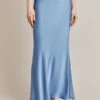 Emma Satin Midi Skirt Cornflower Blue 1 Emma Satin Midi Skirt Cornflower Blue -Ghost Fashion Store S06G004 K92 27840 650px 964px