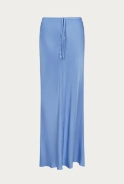 Emma Satin Midi Skirt Cornflower Blue 15 Emma Satin Midi Skirt Cornflower Blue -Ghost Fashion Store S06G004 K92 27846 650px 964px