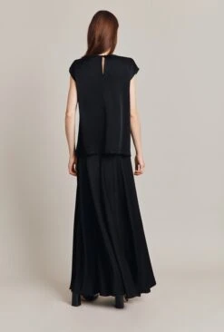 Adrianna Satin Maxi Skirt Black 11 Adrianna Satin Maxi Skirt Black -Ghost Fashion Store S06G008 A01 28499 650px 964px