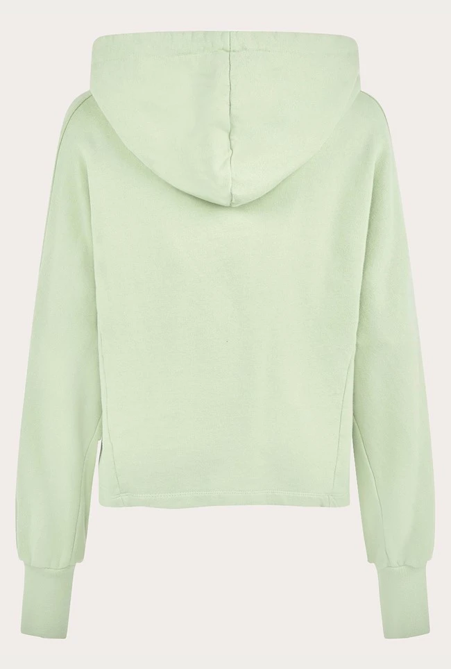 Cropped Organic Hoodie Mint Green 9 Cropped Organic Hoodie Mint Green - Image 7