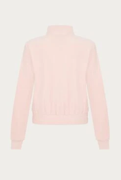 Velour Track Top Pink -Ghost Fashion Store V02G020 H44 24614 650px 964px
