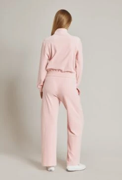 Velour Track Top Pink -Ghost Fashion Store V02G020 H44 24619 650px 964px