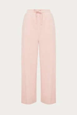 Wide Leg Velour Pant Pink -Ghost Fashion Store V02G021 H44 24636 650px 964px