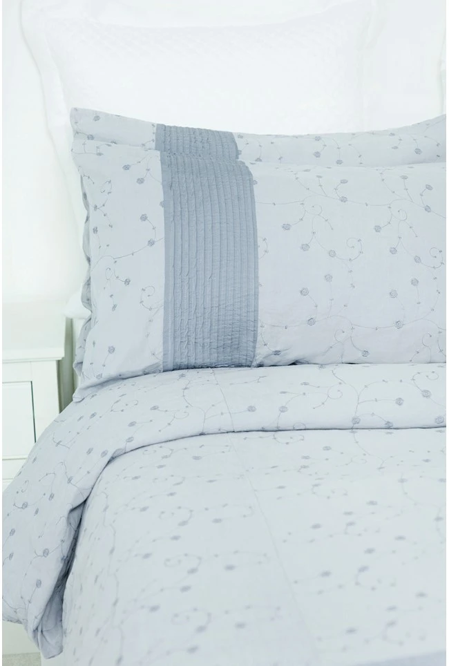 Anna Duvet Set Silver 3 Anna Duvet Set Silver