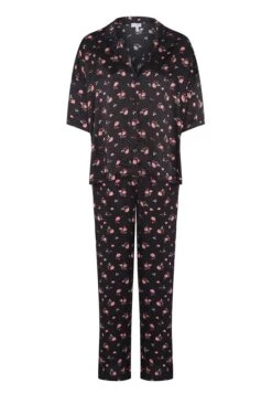 Penny Satin PJ Set Rose Ditsy -Ghost Fashion Store Z01G003CK Y91 20765 650px 964px