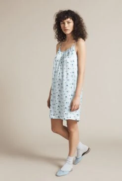 Ellen Satin Slip Water Rose