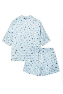 Lucy Satin PJ Set Water Rose 13 Lucy Satin PJ Set Water Rose -Ghost Fashion Store Z01G008CK Y93 20831 650px 964px